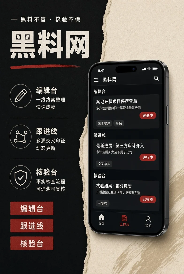 黑料网移动阅读页面示意